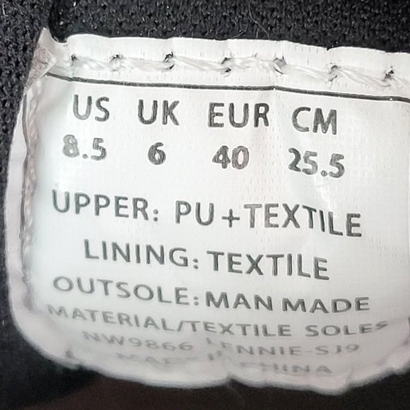 U.S. Polo Association Women's Running Shoes Black Pink US Size 8.5 - Picture 8 of 8